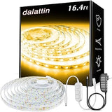 dalattin LED Strip Lights – Mirror and Vanity Decor Lighting with 360 LEDs, 24V Daylight Glow