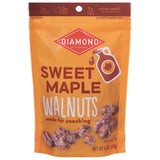 Diamond of California Sweet Maple Walnuts 4 oz – Wholesome Gym Bag Snack with Omega-3 ALA