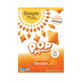 Simple Mills Pop Mmms Variety Pack Crackers – Lunchbox Stuffer and Car Ride Snack for Kids, No Artificial Ingredients