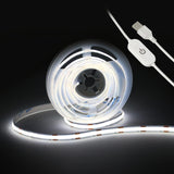 LuminStyle USB COB Light Strip – CRI 90 True Color Task Light for Studio Workspace and Product Photography