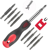 SUNHZMCKP Multi-Bit Screwdriver Set – Heat-Treated CR-V Tool Built for Long-Lasting, Reliable Use