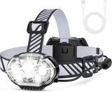 LumenBeam Headlamp Pro – Washable Elastic Band Headlamp for Children and Family Hikes