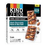 KIND ZERO Sugar Bars – Calm CGM-Friendly Snack for Daily Blood Sugar Wellness, Nut Bar 5ct