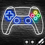 AQUOS Neon Signs Video Game Neon Light – Unique Gamer Gift for Boys and Men, USB Powered Gaming Setup Decor