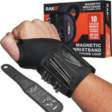 RAK Magnetic Wristband – Time-Saving Repair Tool for Auto Technicians, Magnetic Wristband for Screws and Bits