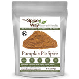 The Spice Way Pumpkin Pie Spice 8 oz – Clean Ingredient Spice for School Bake Sales and Family Desserts
