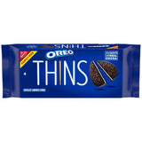 OREO Thins Original Chocolate Wafer Cookies – Dessert Spread Addition for Birthday Parties and Housewarmings