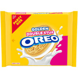 OREO Double Stuf Golden Sandwich Cookies Get Well Soon Treat for Family, Golden Vanilla 24.95 oz
