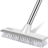 SetSail Long Handle Bathroom Scrubber with Stiff Bristles – Stand Upright to Clean Tub and Shower Without Slipping or Kneeling
