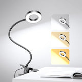 Decorative LED Desk Light – Versatile Clamp Lamp for Bedroom Nightstand and Living Room Accent