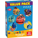 Disney Pixar Fruit Flavored Snacks – Safe Kids Snacks for After School and Playdates, Individually Sealed Fruit Pouches, 22 Count