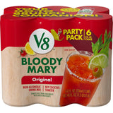 V8 Bloody Mary Dill Pickle Mix 6-Pack, Travel-Friendly Bloody Mary for Backyard Brunches