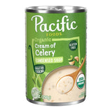 Pacific Foods Organic Cream of Mushroom Soup – Ready-to-Heat Meal for Focused Study Sessions, 10.5 oz Can