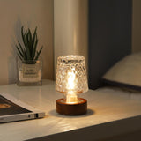 Soft LED Mood Light – Mindful Bath Time Companion, Portable Glass Lamp for Relaxation