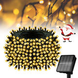 Lumivox Solar String Lights Outdoor Waterproof – 8 Lighting Modes for Balcony, Yard, and Bistro Tables