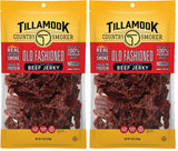 Tillamook Country Smoker Gluten-Free Hardwood Smoked Beef Jerky Honey Glazed – Simple-Ingredient Snack for Telogen Effluvium Support Diets