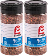 Lawry's Seasoned Pepper 2.25 oz – Mindful Cooking Spice for Intentional Home-Cooked Meals