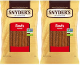 Snyder's of Hanover Pretzel Rods – Mindful Pantry Staple, No Preservatives Snack Rods 2-Pack
