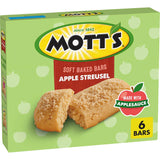 Mott's Soft Baked Bars – Gym Bag Snack for Quick Energy, Soft Baked Apple Bars 6 Ct
