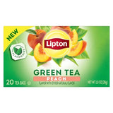 Lipton Peach Green Tea Bags – Uncomplicated Wellness Tea for Less-Is-More Lifestyles, Zero Additives