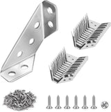 PlusRoc Triangular Furniture Connectors - Weather-Tough Corner Support for Garden Benches and Deck Storage Builds