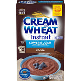 Cream of Wheat Instant Cocoa Hot Cereal – Guilt-Free Wellness Breakfast with 5 Essential Vitamins, 10 Packets