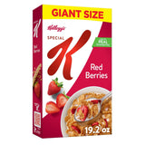 Kellogg's Special K Red Berries Cereal – Heart-Healthy Low-Fat Cereal for Wellness-Focused Home Kitchens, 19.2oz