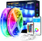 DAYBETTER LED Strip Lights 50ft – Trendy Birthday Gift for Teens and Young Adults