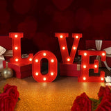 EDYCON Battery Operated Letter Lights – Affordable Reusable Christmas Gift for Coworkers and Neighbors