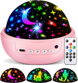 COOLNIGHT Star Projector Lamp – Cool-to-Touch Child-Safe Night Light with Auto-Off Timer