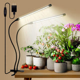 LUMIPRO LED Plant Light — Cubicle Companion with 3/9/12H Cycle for Deep Work Days and Video Call Backgrounds
