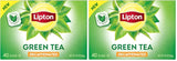 Lipton Decaf Green Tea for Desk-Side Wellness, Office-Friendly Hot or Iced Brew with Flavonoids