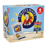 Pirate's Booty Real Cheese Puffs – Wholesome Snack Swap for Health-Conscious Households, Baked Not Fried, 1 oz Single-Serve Bags, 6ct