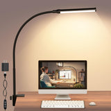 ShineTech Eye-Caring Clamp Lamp – Living Room Accent Light for Reading Corner and Bedside, Adjustable Warm to Daylight