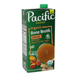 Pacific Foods Organic Unsalted Chicken Broth – Breakroom Microwave Pick-Me-Up for Busy Workdays Without Caffeine