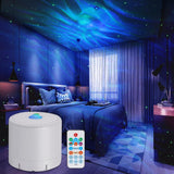 Galaxy Light Projector – Sleep Aid and Wind-Down Ritual Light for Bedroom, Auto-Off Timer Aurora Lamp