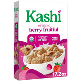 Kashi Organic Berry Cereal – Non-GMO Fiber-Rich Breakfast for Sustained Morning Energy, 17.2oz