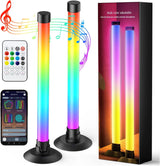LotusLamp X RGB Light Bar – Housewarming Gift for Couples, Music Sync TV Backlight for Living Room