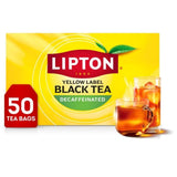 Lipton Decaf Black Tea Bags – Caffeine-Free Workday Companion for Remote Employees