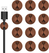 Nimble Cable Clips – Under-Desk Cord Organizer for Power and Ethernet Cables, Adhesive Cable Keeper for WFH Setup