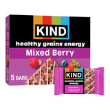 KIND Healthy Grains – Commuter Bag Snack for Sustained Mid-Morning Productivity, 5g Fiber and Real Fruit