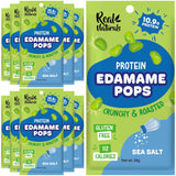 Edamame Beans Sea Salt – Low Carb Vegan Snack for Portion-Controlled Wellness, 10 Single Serve Packs