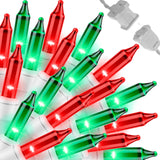 LAMPHOME Decorative String Lights Birthday Gift for Mom and Women, 100 Incandescent Bulbs with Spare Parts for Stress Free Gifting