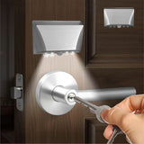 LuminAura Auto LED Keyhole Light – Cozy Ambient Lighting for Hallways, Stairs, and Guest Rooms