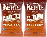 Kettle Brand Air Fried Sea Salt & Vinegar Chips – 30% Less Fat Snack for Calorie-Conscious Home Lounging, 6.5 oz