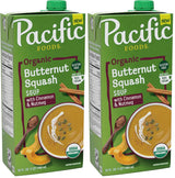 Pacific Foods Organic Butternut Squash Soup – Single-Serve Heat-and-Drink Soup Between Meetings