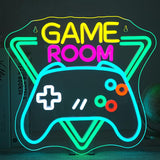 Gamerneon Neon Cards Light Sign – Cozy Home Bar and Man Cave Mood Decor, Dimming USB Powered Panel