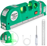 AikTryee Cross Line Laser Level – Studio and Workshop Tool for Solo Renovators Working Without a Second Pair of Hands
