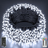 Auseinly Child Safe LED Lights 66ft 8 Modes – Toddler Bedroom Nightlight with Remote and Memory Function, Warm White Dimmable