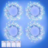 Twinkle Lights Battery Operated – Romantic Valentine's Day Gift, Dual Mode Twinkle String Lights